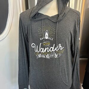 Charcoal Wander Graphic Hoodie